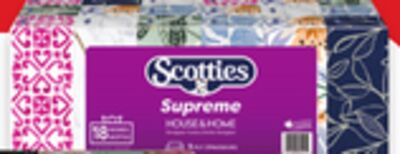 Scotties facial tissue