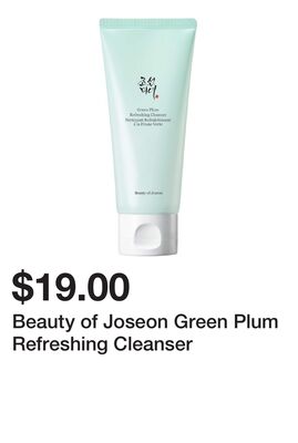Beauty of Joseon Green Plum Refreshing Cleanser