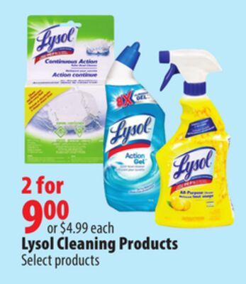 Lysol Cleaning Products