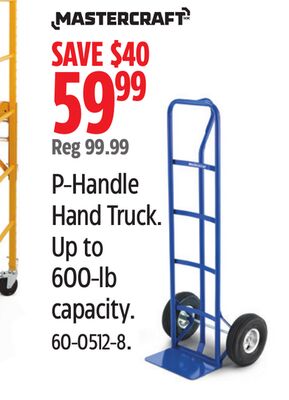 Mastercraft P-Handle Hand Truck