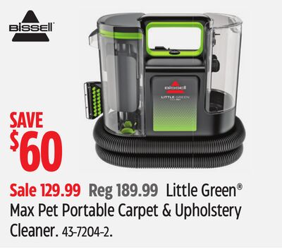 Little Green® Max Pet Portable Carpet & Upholstery Cleaner.