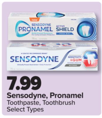Sensodyne, Pronamel Toothpaste, Toothbrush