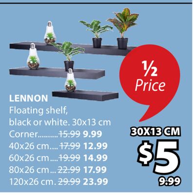 LENNON Floating shelf
