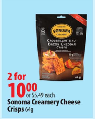 Sonoma Creamery Cheese Crisps