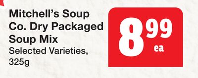 Mitchell's Soup Co. Dry Packaged Soup Mix