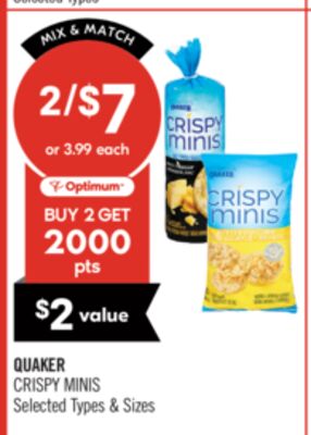 QUAKER CRISPY MINIS