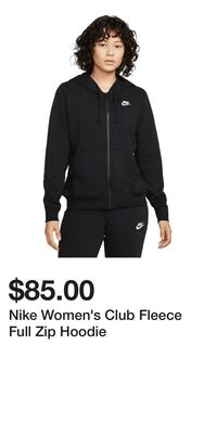 Nike Women's Club Fleece Full Zip Hoodie
