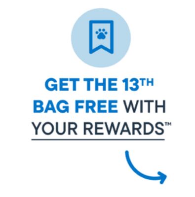 GET THE 13TH BAG FREE with Your Rewards™