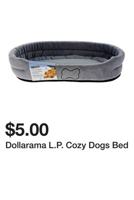Dollarama L.P. Cozy Dogs Bed