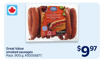Great Value smoked sausage