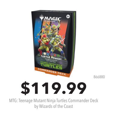 MTG: Teenage Mutant Ninja Turtles Commander Deck by Wizards of the Coast