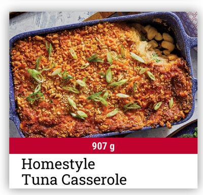 Homestyle Tuna Casserole