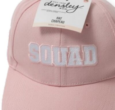 Pink Squad Cotton Dad Hat, 3-pk