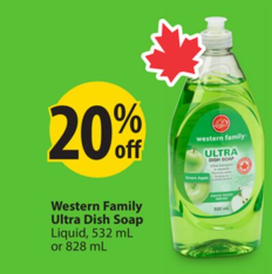 Western Family Ultra Dish Soap