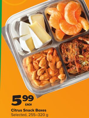 Citrus Snack Boxes