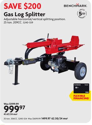 Gas Log Splitter